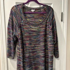 Mulit-color light sweater from The Avenue (size 18/20)